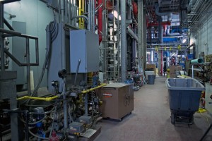Although few Yalies notice the power plant during the year, two students have done summer internships there.