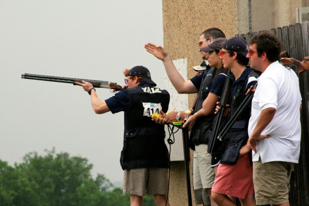 The skeet and trap team finished second nationally in the American Skeet competition in San Antonio, Tex.