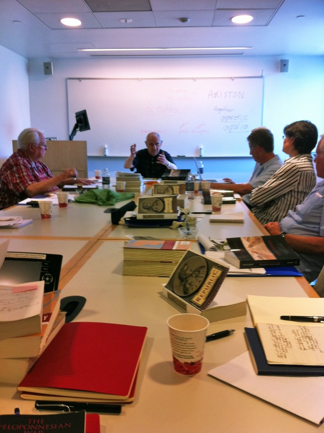 Participants in Yale’s new Directed Studies for Life program often preferred doing course reading to attending the program’s social events.