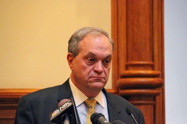Mayor John DeStefano’s most recent television ad sparked debate about his campaign’s ethics Thursday.