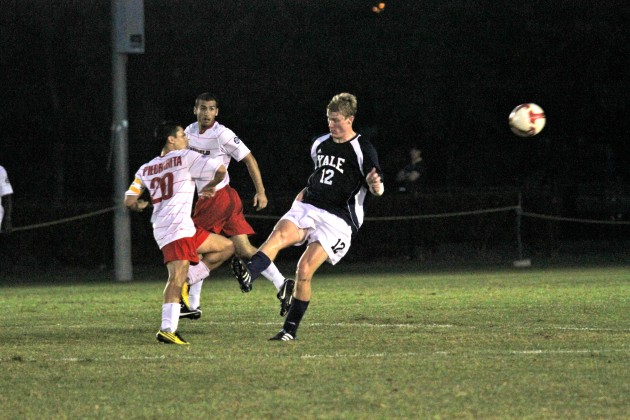 The men’s soccer team will try to improve on its 3–12–2 record from last season.