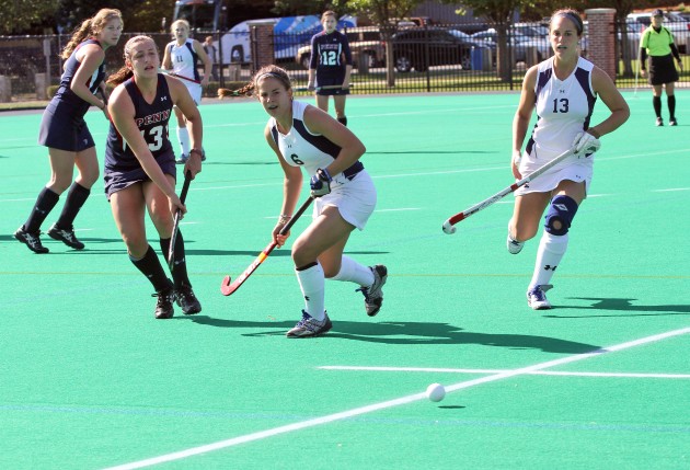 Forward Mia Rosati ’12 started all 17 games last season and tallied five goals and five assists.