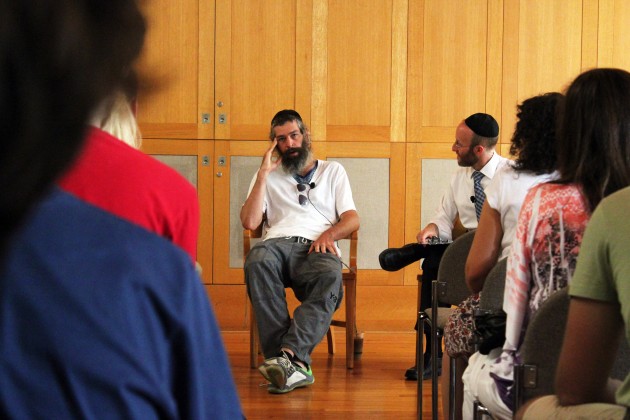 Speaking at the Slifka Center, Matisyahu stressed the connection between his music and his Jewish spirituality.