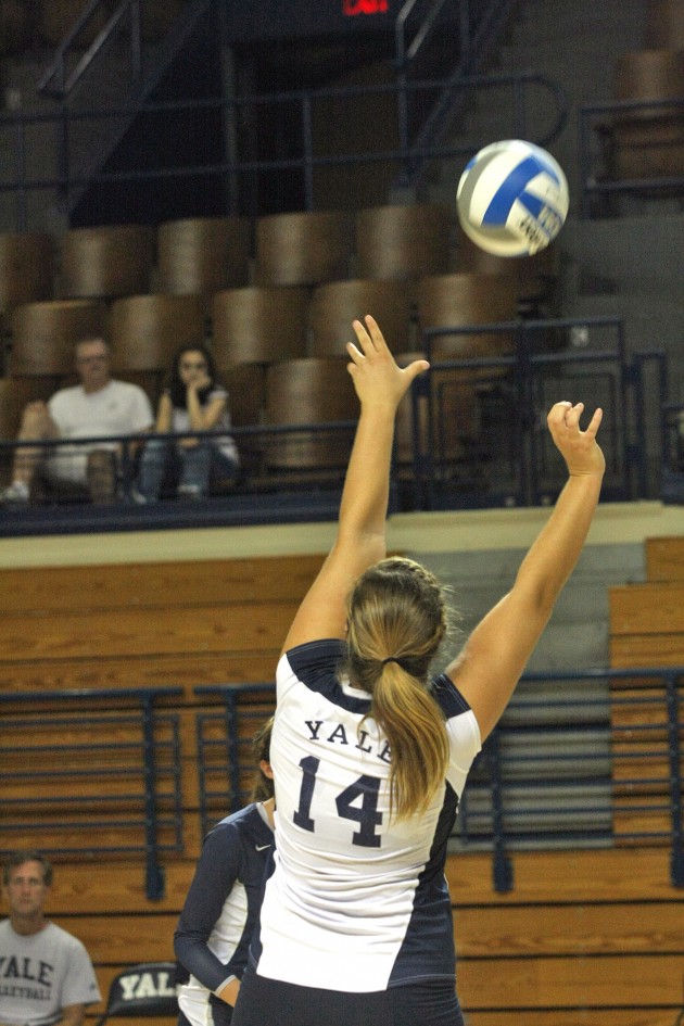 Kendall Polan ’14 was named the Ivy Rookie of the Week five times last year, a conference best.