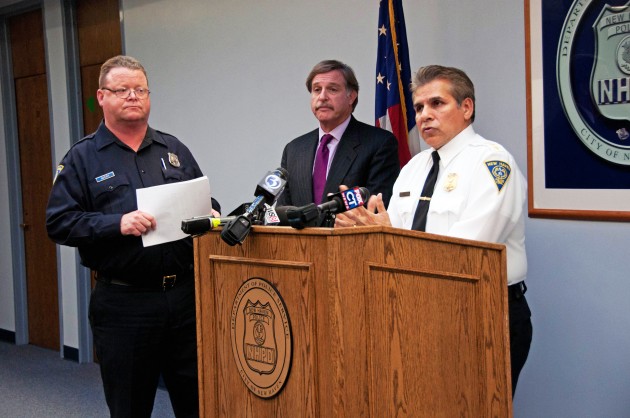 Lifelong New Haven resident David Hartman replaced 19-year veteran Joseph Avery as the NHPD’s public information officer Friday.
