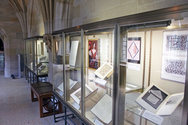 Bea Koch ’12 created and is currently curating her own exhibit at Sterling Memorial Library, titled “Nature’s Own Shape.” The exhibit opened last week.