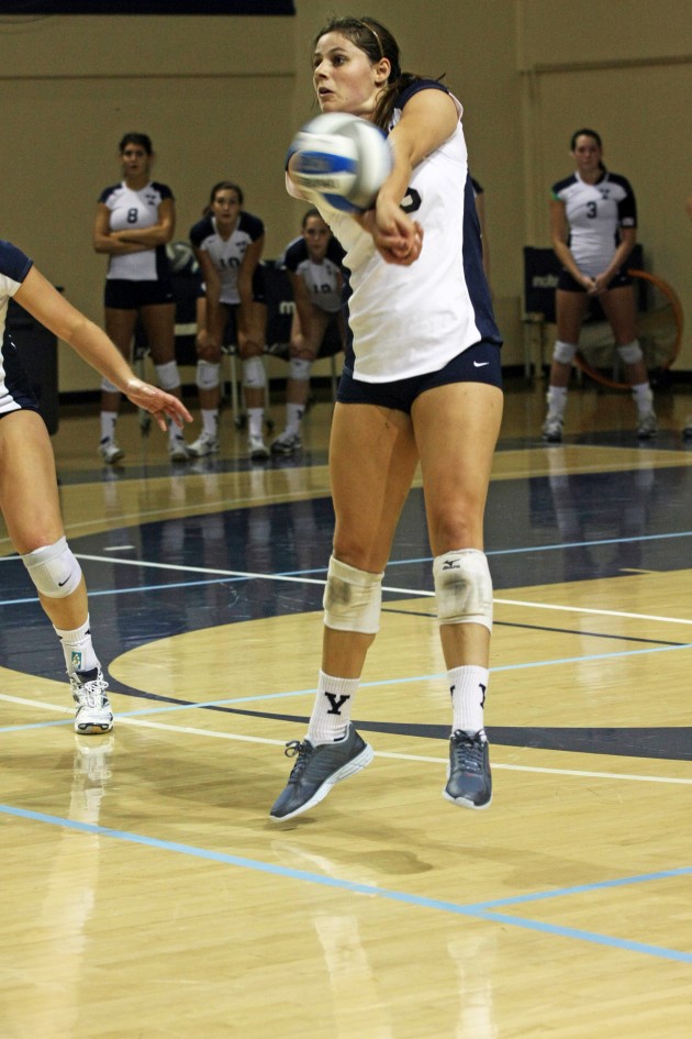The volleyball team will host New Hampshire, Quinnipiac and Army this weekend in its last non-conference games before opening Ivy play.