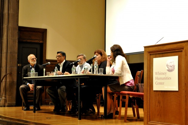 Yale alumni gathered to discuss evolution after a screening of the BBC documentary “Horizon: Are We Still Evolving?” with professor Stephen Stearns.