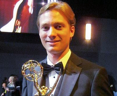 Garth Neustadter MUS ’12 won an Emmy for his work on the PBS documentary “John Muir in the New World.”
