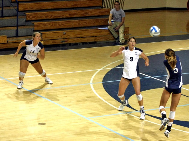 The volleyball team is 1–0 in Ivy League competition this year and will host Cornell and Columbia this weekend.