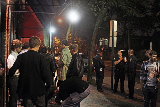 New Haven police and liquor control agents raided Box 63 on Oct. 13, 2011.