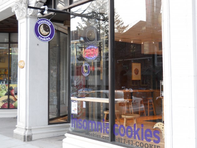 Insomnia Cookies, which specializes in providing desserts into the wee morning hours, is now open on Chapel Street.