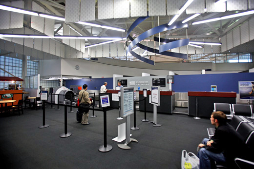 Tweed New Haven Regional Airport posted a record passenger count in 2011.