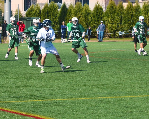 Midfielder Gregory Mahony ’12 was second-team all-Ivy and first-team all-New England last season.