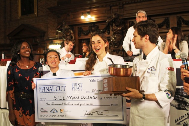 The Silliman team won this year’s Iron Chef Final Cut competition in Commons Thursday night in a repeat of last year’s victory.
