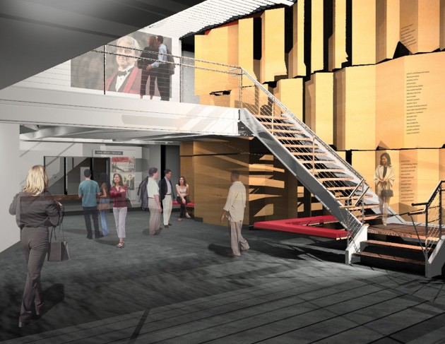 The Long Wharf Theatre is planning extensive renovations.
