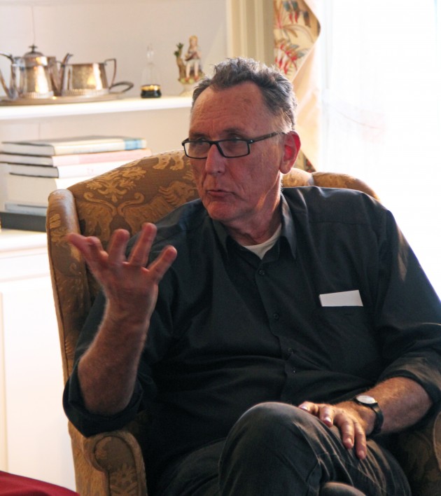 Filmmaker Dennis Tupicoff discussed trends and financial challenges in the contemporary film world.