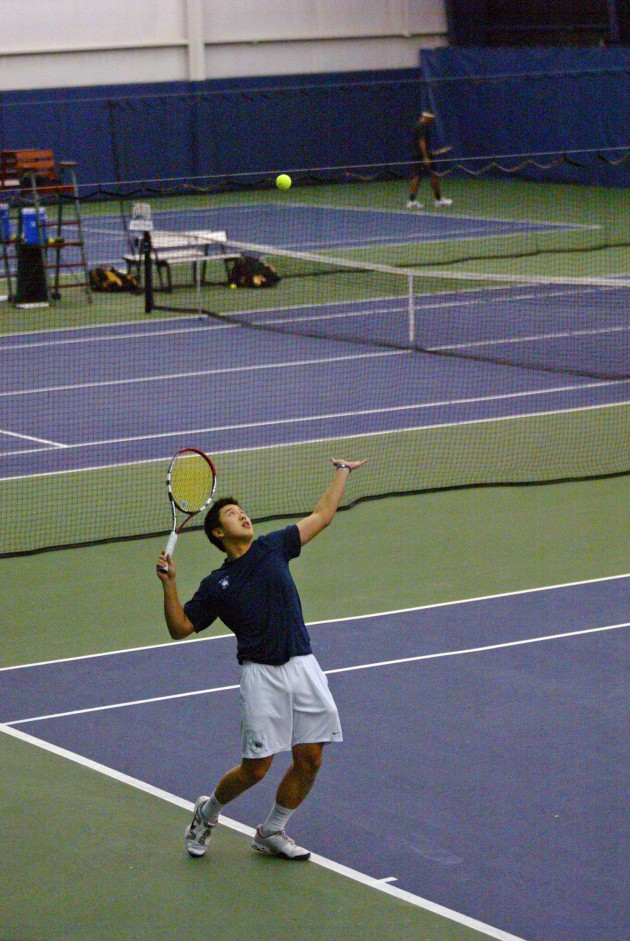 The men’s tennis team will be home next weekend to take on St. John’s.