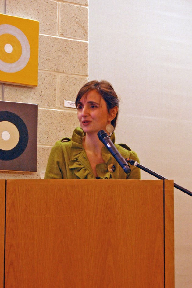 “Assassins of the Turquoise Palace” author Roya Hakakian discussed Iranian political history at the Slifka Center for Jewish Life on Tuesday night.