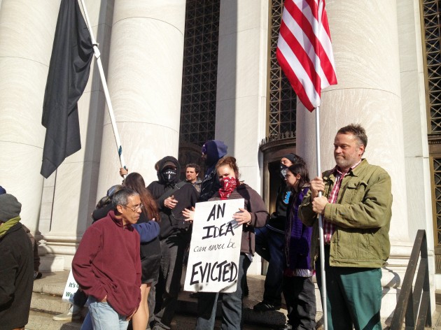 Occupy's fate was discussed in a Wednesday hearing.