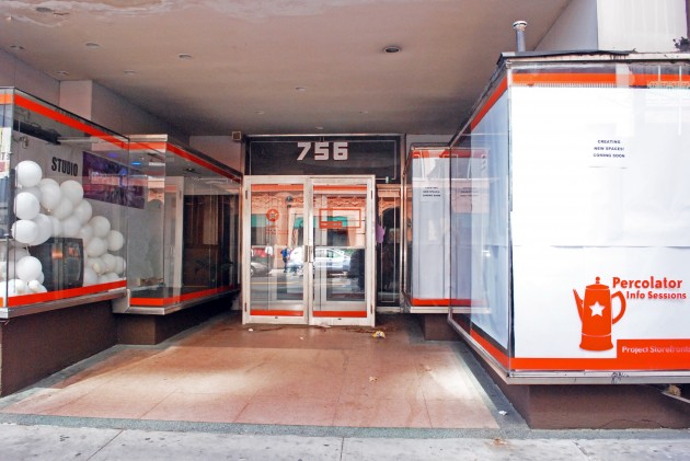 The New Haven Department of Arts, Culture and Tourism started “Project Storefronts” in April 2010 to bring local art to vacant store windows.