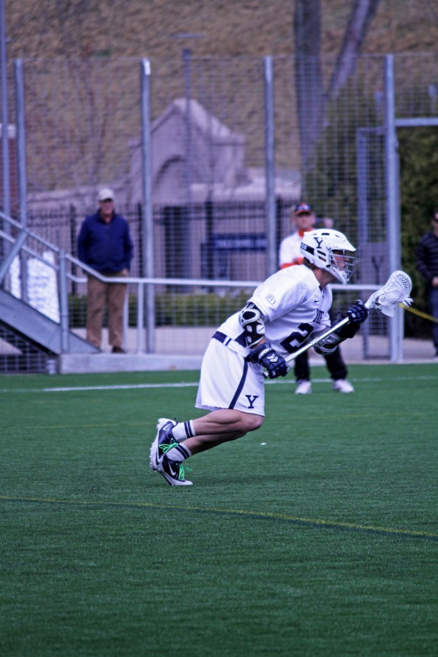 Midfielder Ryan McCarthy ’14 had six goals and 11 points over ten games in 2011.