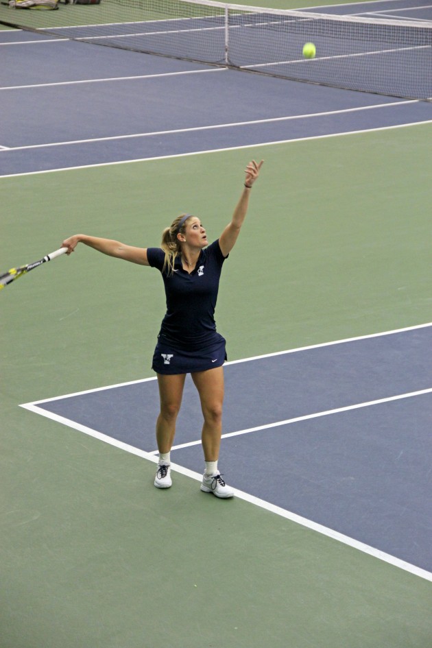 Vicky brook ’12 has gone 9-1 in her last ten matches.