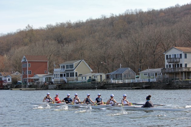 The lightweight crew team raced twice in one day last Saturday, which captain David Walker ’12 said is good preparation for the Eastern Sprints in May.
