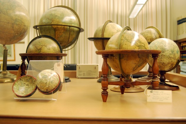 After Yale University Library received a report from a private conservator about the condition of the globes in its Lanman Globe Collection, Library administrators are now considering how best to pursue the collection’s conservation.