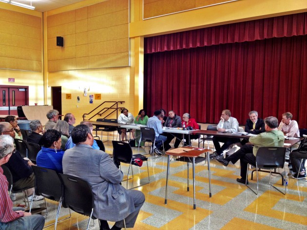 At a finance commitee meeting, residents testified about their concerns regarding Mayor John DeStefano Jr.’s proposed budget for the next fiscal year.