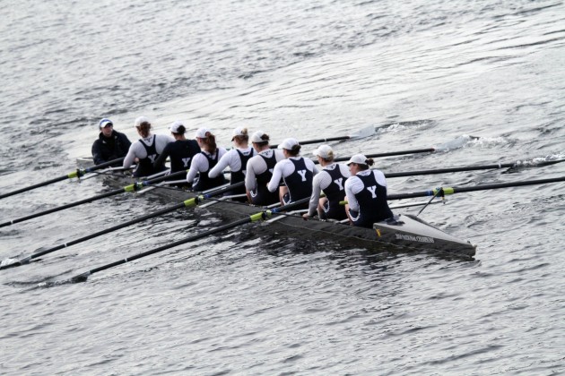 Yale will look to build on this week’s win when it races Army on Saturday.