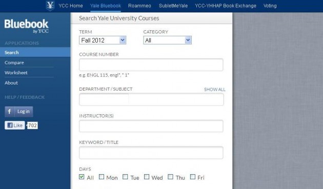 Yale acquired student-run course-planning website Yale Bluebook.