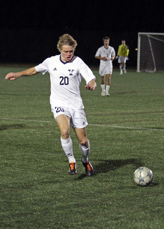 Max Morice ’15 averaged three points per game — one goal and one assist — during his time at Yale.