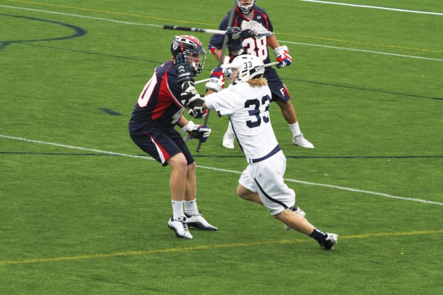 Matt Gibson ’12 of the Long Island Lizards earned this season’s Major League Lacrosse Rookie of the Year award.