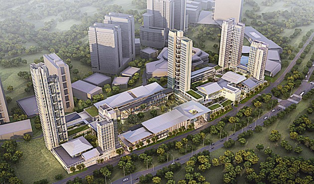 Recently released artist renderings show plans for the Yale-NUS campus, currently under construction.