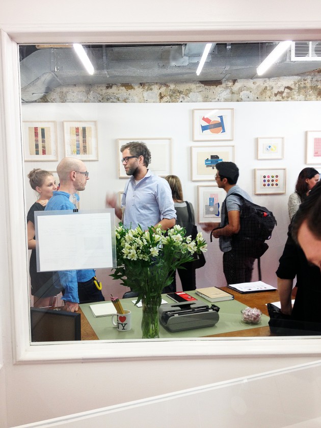 Prem Krishnamurthy ’99 opened his new gallery, P!, in Manhattan’s Chinatown on Sunday.