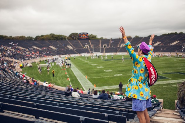 Attendance was low for the season’s first tailgate and subsequent football game against Colgate on Saturday.