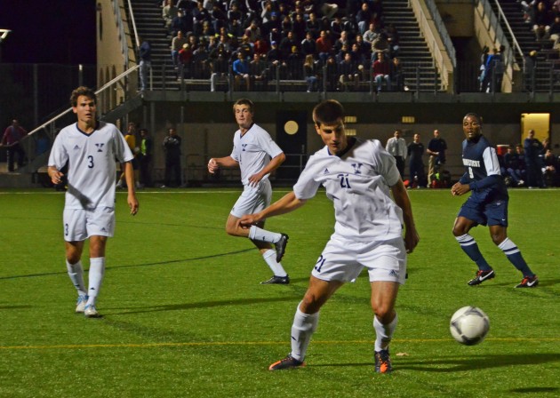 The men’s soccer team hopes to revive last season’s 2-0 shutout against the Big Green.
