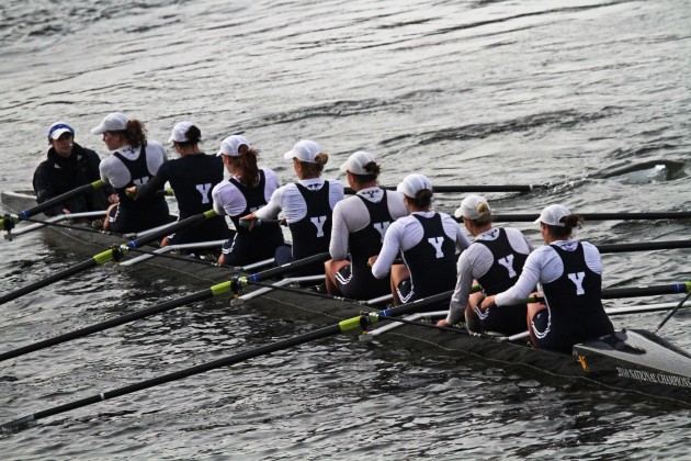 The 8+ placed first, third and ninth in a race against other division I teams and demostrated strong start.