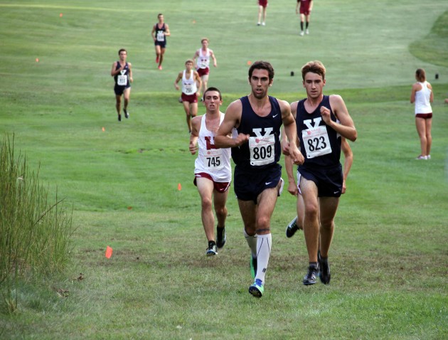 Four members of the men’s cross country team finished with times under 25 minutes on Friday.