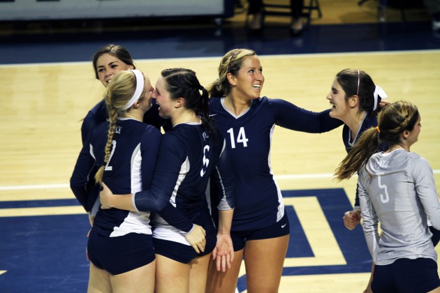 Kelly Johnson ’16, the current Ivy League Rookie of the Week, dominated the court against Penn on Saturday by contributing 13 assists, nine digs, eight assists and four blocks.