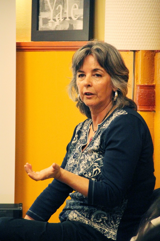 Chilean artist Liliana Wilson presented her artwork at the Yale Women’s Center Tuesday.