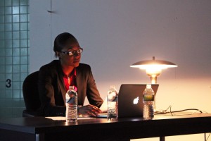 Documentary filmmaker LaToya Ruby Frazier spoke on Wednesday about using her photography as a vehicle for autobiography.
