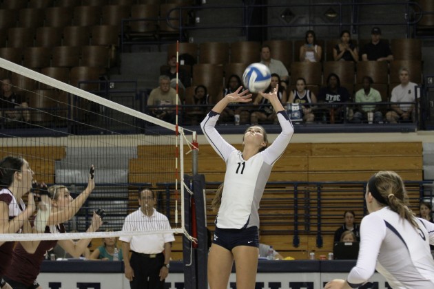 The volleyball team stands atop the Ivy League with seven consecutive conference wins.