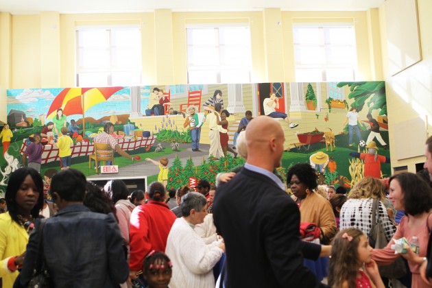 Parents and students were impressed by Hill Central School’s renovated facilities, increased security and improved technology resources, such as laptops and smart boards.