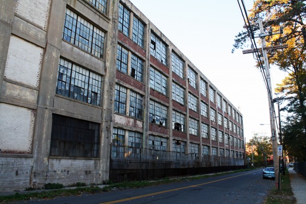 Renovations to two vacant Winchester rifle factory buildings are part of the city’s efforts to redevelop Science Park.