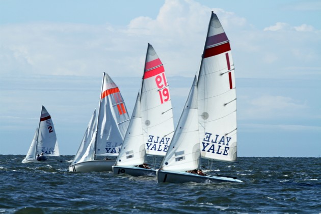 Claire Dennis ’13 finished in the top three at the championships for the fourth time.