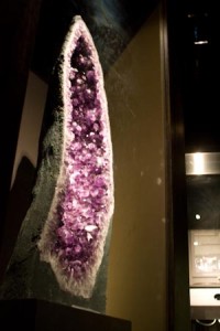 More visitors than usual have been coming to the Peabody, where they can see exhibits of Connecticut geology and gems.