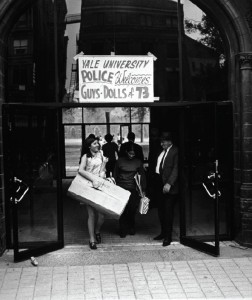 Women moved into Yale for the first time in 1969. They were housed in Vanderbilt Hall on Old Campus.
