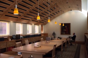 The Lewis Walpole Library in Farmington, Conn. combines an 18th century feel with a fully modern research environment, thanks to renovations completed in 2007.